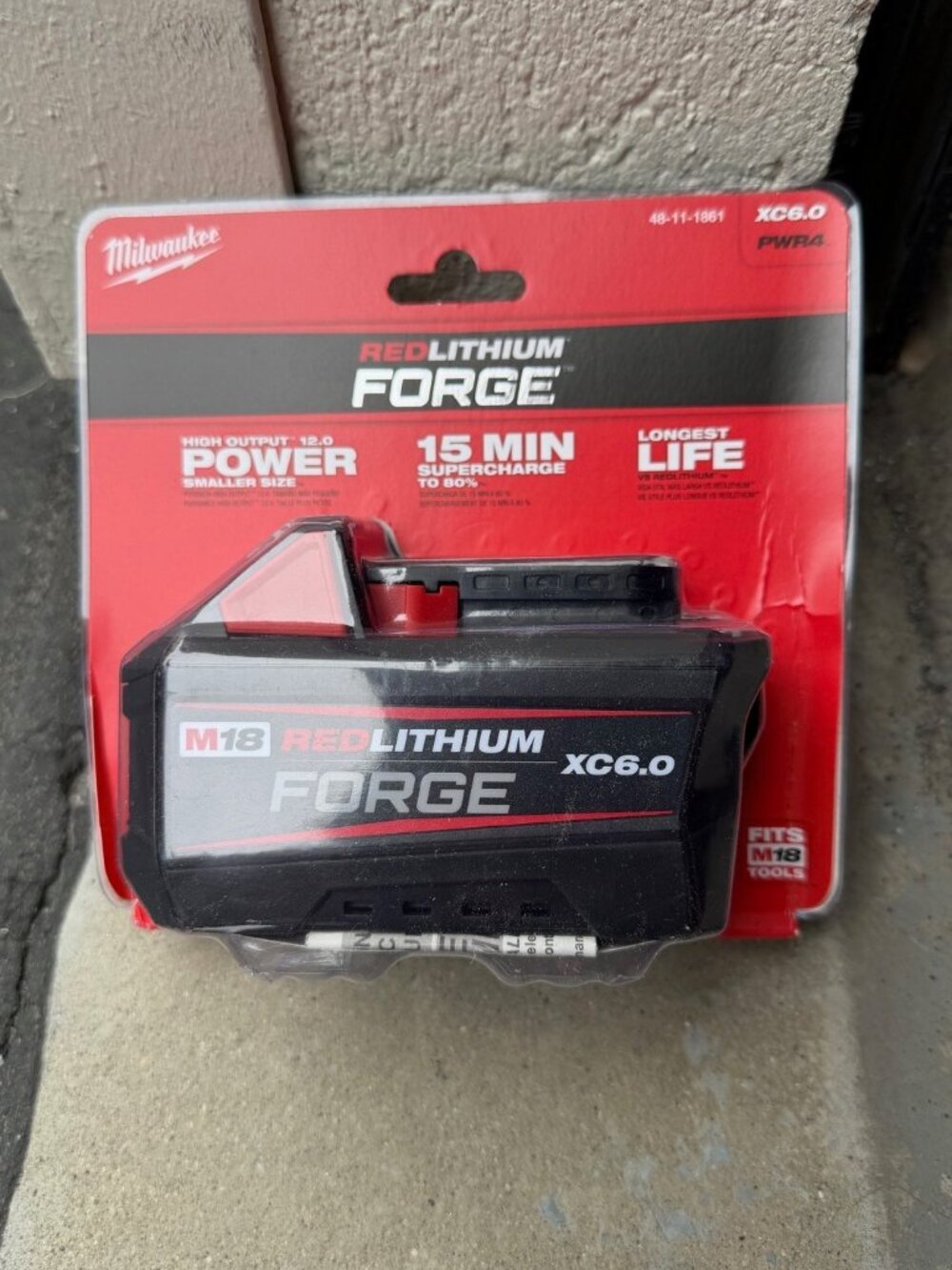 M18 18V Lithium-Ion REDLITHIUM FORGE 6.0 Ah Battery Pack